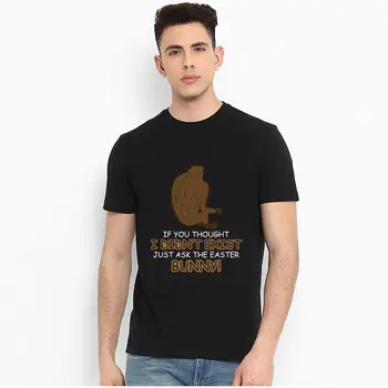 

Graphic bigfoot easter bunny sasquatch gift big foot t-shirts homme big size s~5xL 100% cotton slogan