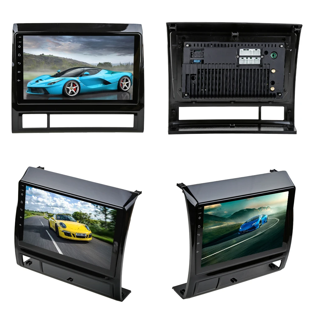 Cheap Sinosmart  Android 8.1 2Din IPS/QLED 2.5D screen car gps radio navigation player for Toyota Tacoma Avensis 19