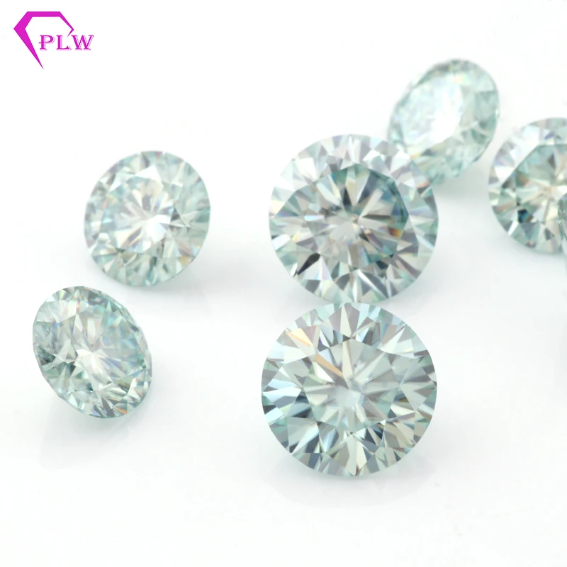 Not Including The Certificate 4pcs Pack 4mm Round Brilliant Cut Vvs Blue Light Blue Color Moissanite For Ring Loose Diamonds Gemstones Aliexpress Дата начала вчера в 21:20. aliexpress