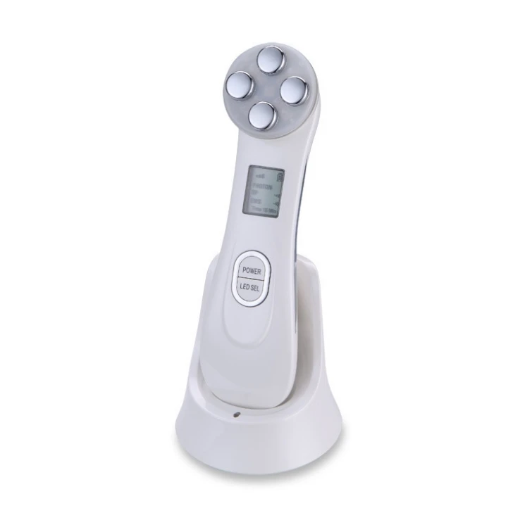 

JuneJour Facial Mesotherapy Electroporation Radio Frequency LED Hot Photon Face Lifting Tighten Wrinkle Removal Face Lifting