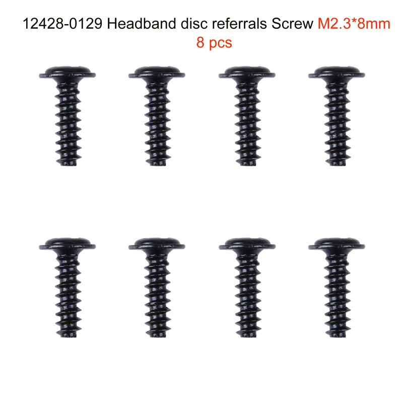 Wltoys 12428 винт RC автозапчасти 12428-0097/0098/0099/0103/0104/0106/0114/0116/0129и т. Д. Шурупы Для Сковороды M3 винты M2.5 винт