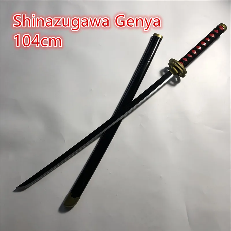 

Demon Slayer:Kimetsu No Yaiba Shinazugawa Genya sword Iguro Obanai cosplay Prop weapon 1:1 Uzui Tengen Props Knife 104cm