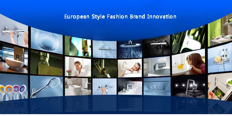 bacia branca e dourada, Misturador de água