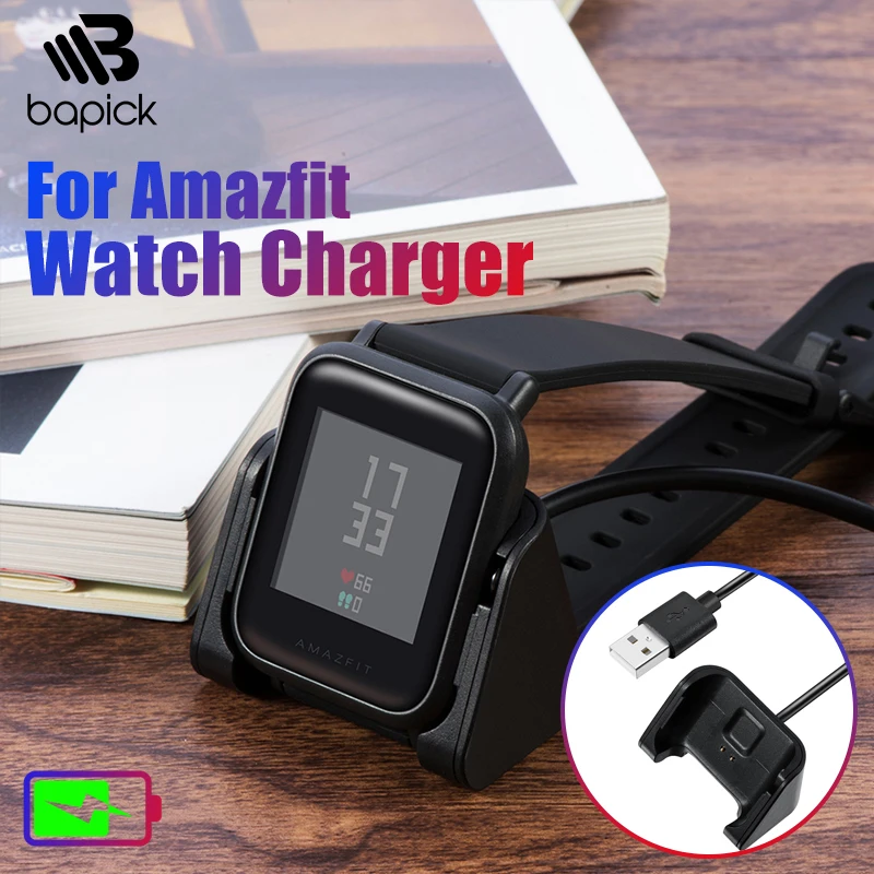 Магнитный USB кабель BAPICK для Xiaomi Amazfit Bip Аксессуары зарядного устройства Gts Gtr 42 мм 47