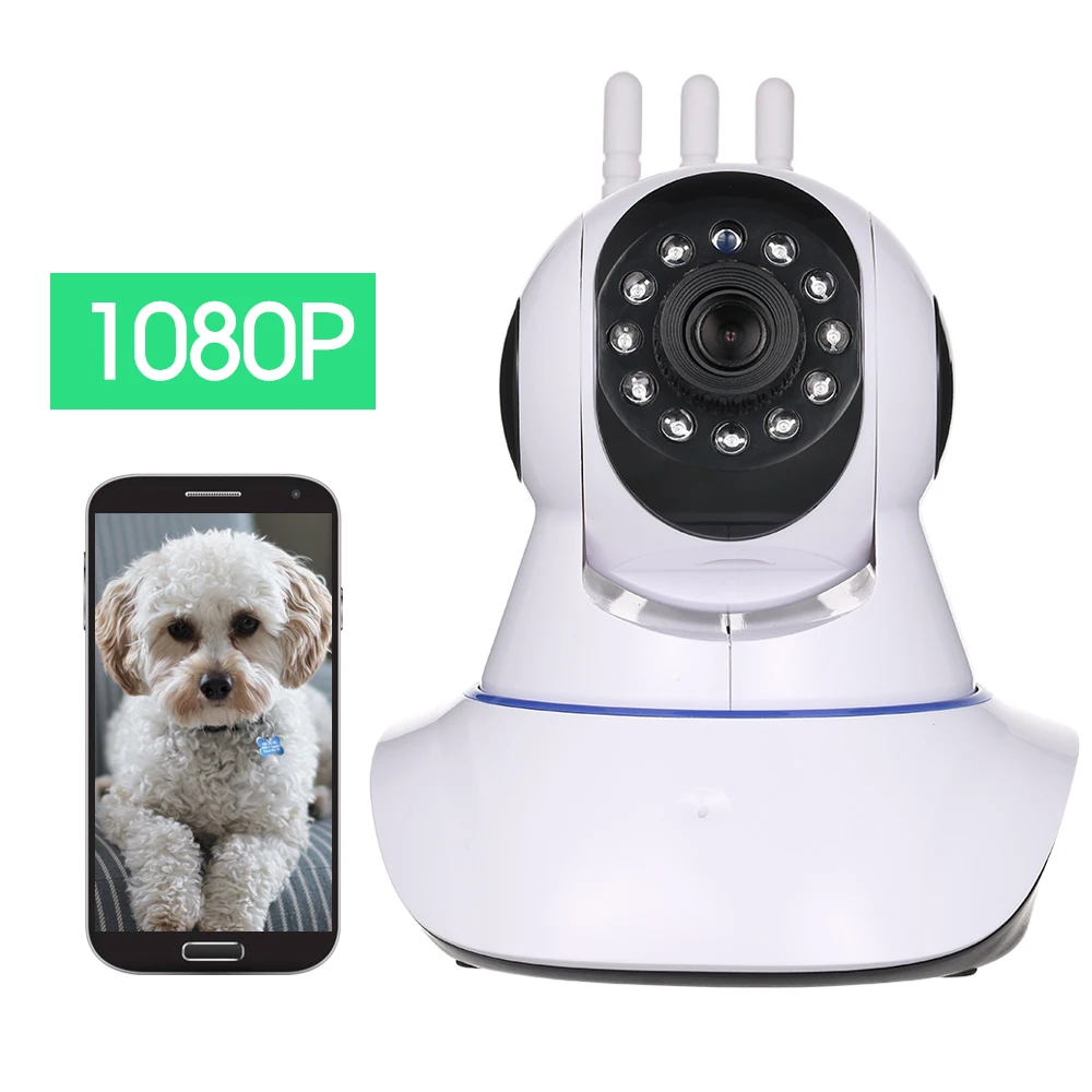 Wi-Fi детский монитор с камерой 1080P HD видео детский спящий няня камера двухстороннее аудио ночное видение Домашняя безопасность камера для Babyphone