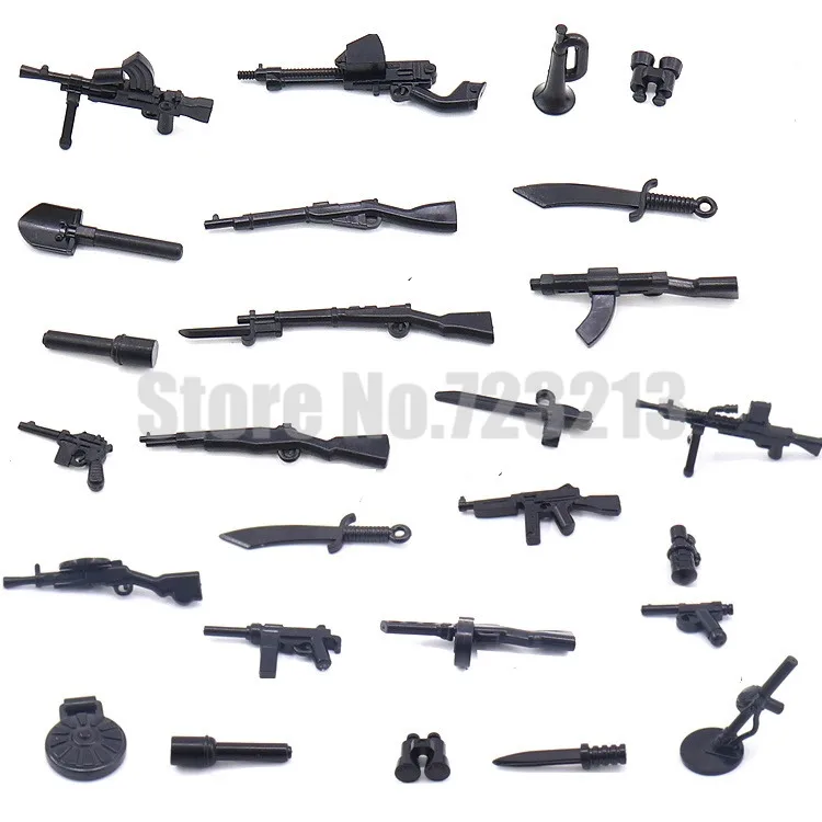 PICK YOUR WEAPON Telescope and Guns Medieval Knights Weapon Accessory Toys Gift 