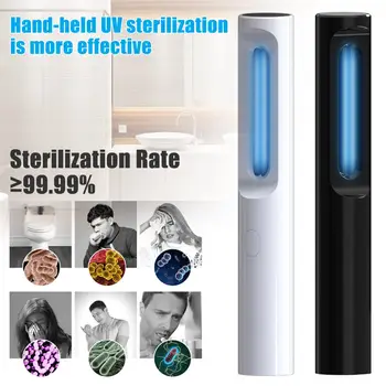 

CSV 5W UV UVC Sanitizer Lights Portable Handheld Disinfection Lamp Germicidal Light Kill Dust Mite Virus Eliminator UV Lamps