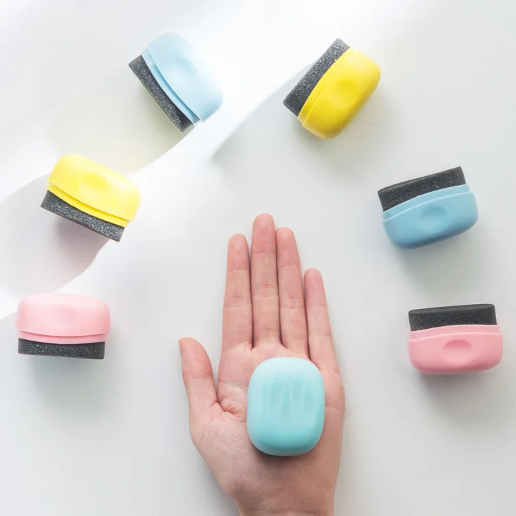 Portable Polishing Shoes Supplies Mini Cleaning Brushes Home Cleaning Accessories Sponge Tools Shoe Brushes Sponge Shoes