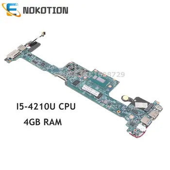 

NOKOTION For Acer aspire S7-392 Laptop Motherboard NBMBK11007 NB.MBK11.007 48.4LZ02.021 SR1EF I5-4210U CPU 4G RAM