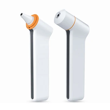 

2 In 1 Digital Infrared Thermometer Lcd Forehead Ear Non-Contact Fever Measure Tool With Fever Alarm Memory Function Adult Kids