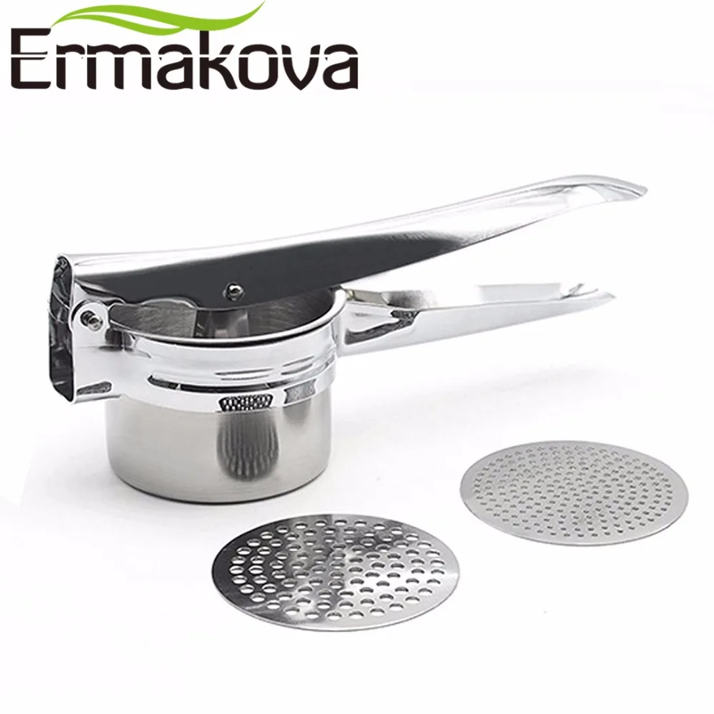 ERMAKOVA картофелеуборщик из нержавеющей стали картофелеуборщик пресс для фруктов пищевой фильтр пресс для фруктов 2 Сменные диски