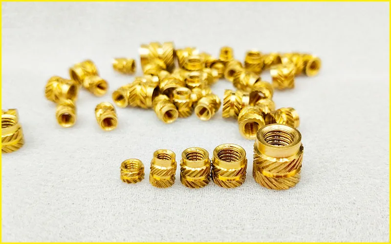 Knurled Brass Embedment Nuts M3 Thread Heat Set Insert IUB IUC for Printing 3D Printer Accessories Parts Support Custom 50PCS