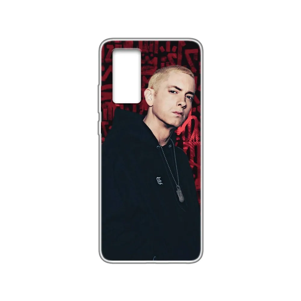 Eminem Rap God силиконовый бампер Прозрачный чехол для телефона HUAWEI nove 5t p 8 9 10 p20 P30 p40 P pro