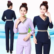 Женский модный пояс скрабы набор/медицинская униформа/Салон красоты/СПА-клуб туники/Высокое качество