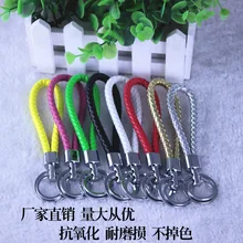 Женская сумка кулон двойные катушки ручной работы кожаный веревочный брелок Металлический брелок креативные маленькие подарки аксессуары