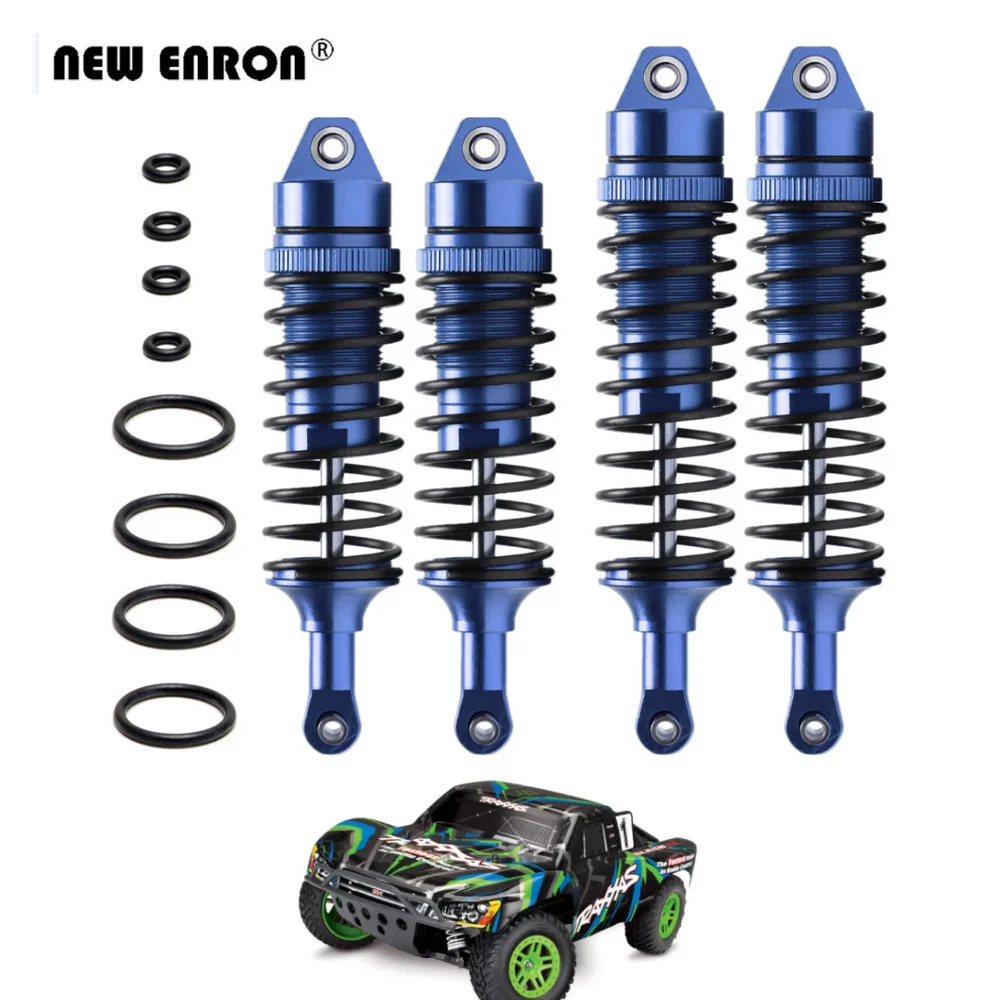 2pc/4pc Aluminum Front 7092mm Or Rear 75105mm Shock Absorber Damper Springs 4mm Shafts For 1/