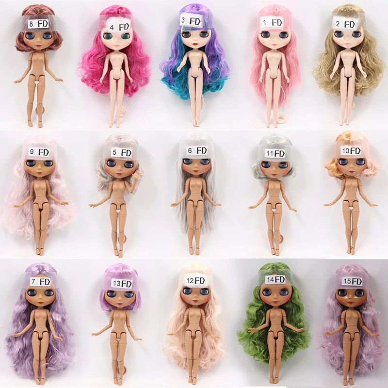 

Blyth doll nude joint body with hand set A&B 1/6 BJD doll suitable diy makeup Special price