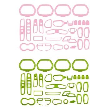 

31Pcs Car Interior Accessories Decoration Set for Jeep Renegade 2015-2020