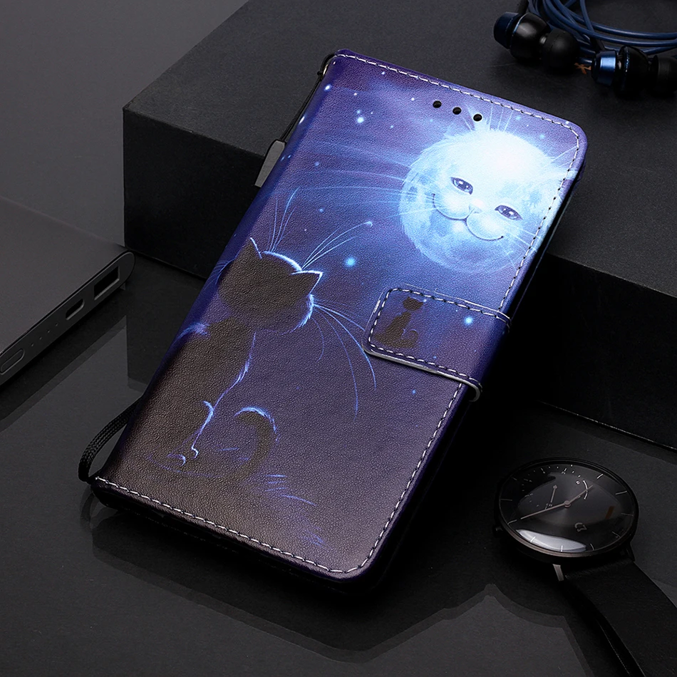 Для huawei mate 20 Lite P smart Honor 10 Lite кожаный чехол-кошелек с откидной крышкой для книги мягкий чехол для Honor Play 8A Y6 Pro