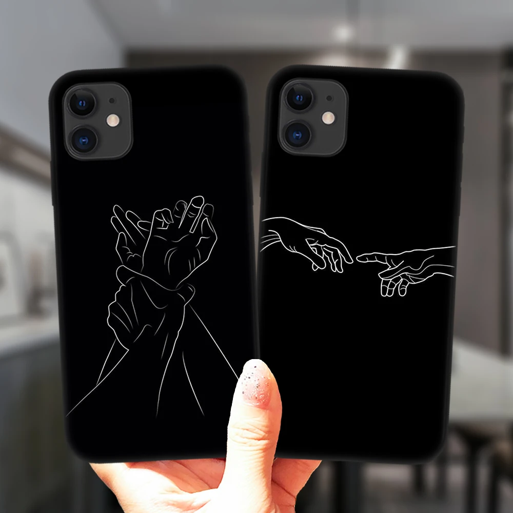 Мягкий силиконовый чехол для iPhone 11 12 Pro XS Max 6S 8 7 Plus X XR 5S SE 12Pro с изображением Моны