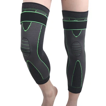 

1Pair Knee Brace Compression Sleeve with Non-Slip Strap Knee Support & Pain Relief for Sports Arthritis Recovery Brace Protector