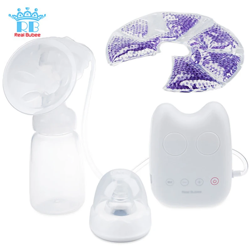 Double Electric Breast Pumps Nipple Suction Baby Milk Bottle Cold Heat Pad Nippl USB Electric Breast Pump breast pump