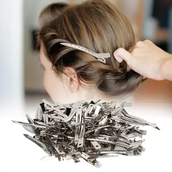 

Women Hair Clips Silver Hair Clips Hair Positioning Hair Styling Clip Accessory for Barber Shop Hair Salon Hair Stying Tools