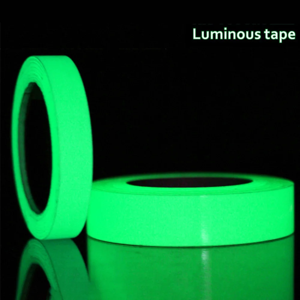 

Glow in the Dark Tape Luminous Tape 15mm x 3Meters /Roll Waterproof Self-adhesive Green Light Luminous Tape Sticker