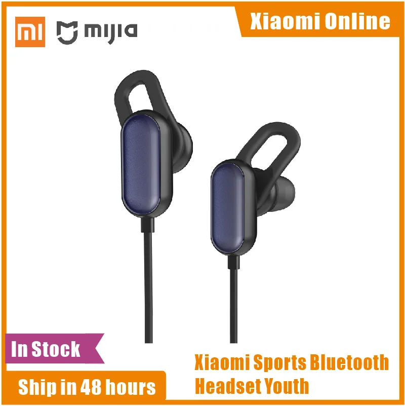 Оригинальные спортивные Bluetooth наушники Xiaomi Youth Edition беспроводные с микрофоном