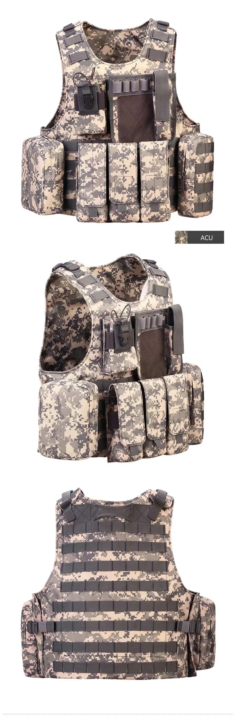 Тактический Премиум Bier Militaire Molle Mini Miniatuur Jacht Vesten для питья