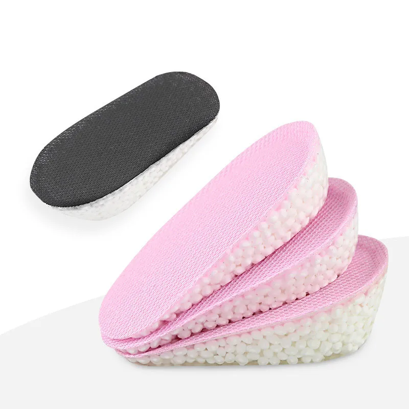 

Height Increase Insoles For Shoes Men Women Shock Absorbing Wear-resistant Anti-skid Heel Increased Pads Gel Insole Shoe Insert