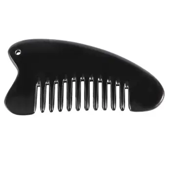 

1Pc Ox Horn Combs Traditional Massage Plate Head Scalp Massager Guasha Board Scraping Board Hair Combs