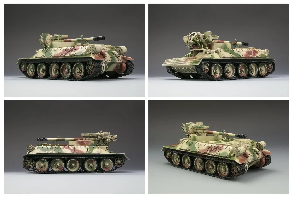 Rye полевая модель RFM RM-5030 1/35 T-34/D30 122 мм-масштаб модельный комплект