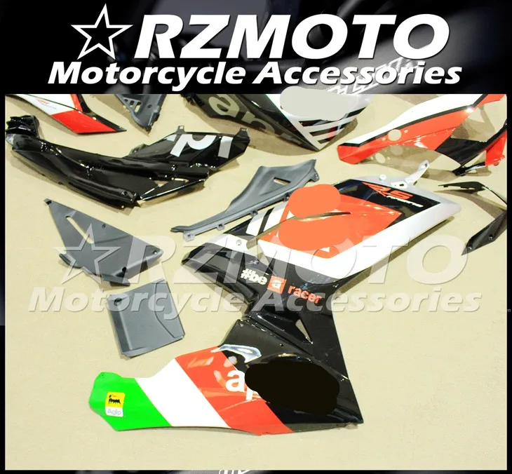 ABS мотоцикл обтекатель комплект для APRILIA RS125 2006-2011 год кузов литья под давлением Магазин № 1852