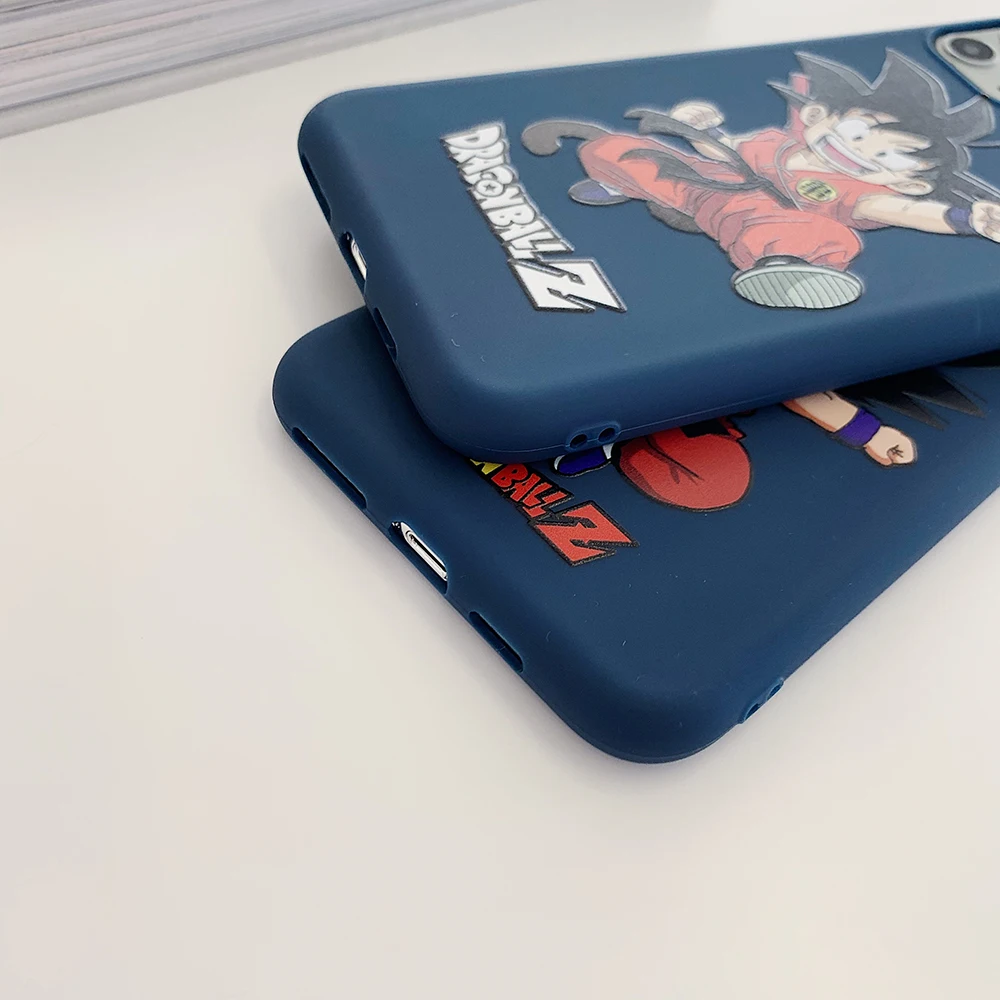 Милый Dragon Ball Z Супер Сон Гоку драгонболл зет чехол для iPhone 11 11pro 7 8 Plus X XS Max XR Мягкая силиконовая задняя крышка Coque Fundas