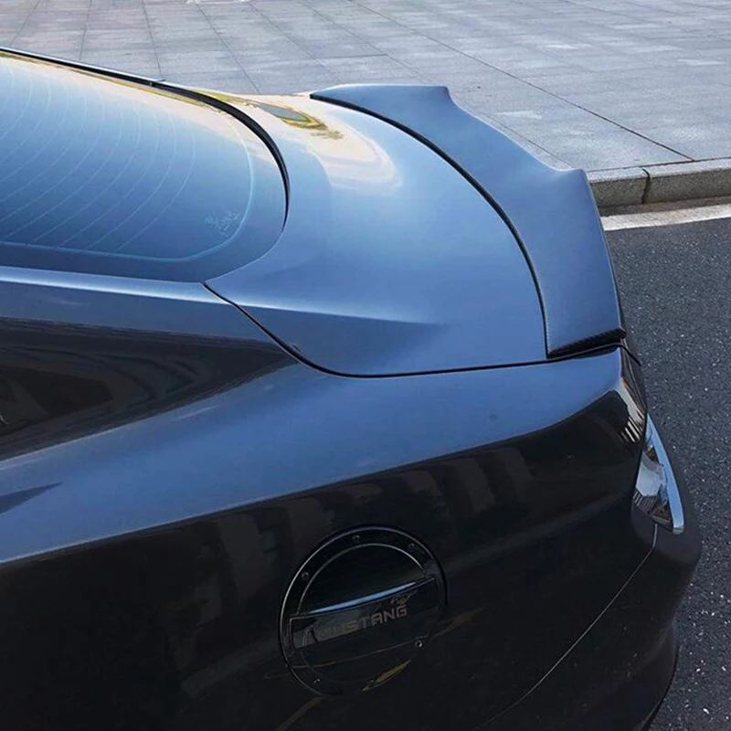 For Mustang GT Spoiler 2015-2020 High Quality Carbon Fiber/FRP Material Car Trunk Ford Tail Fin Wing Accessories | Автомобили и