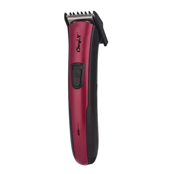 

220V Carbon Steel Electric Hair Clipper Cordless Rechargeable Battery Hair Trimmer Low Noise Hair Cutting Razor Barber Haircut