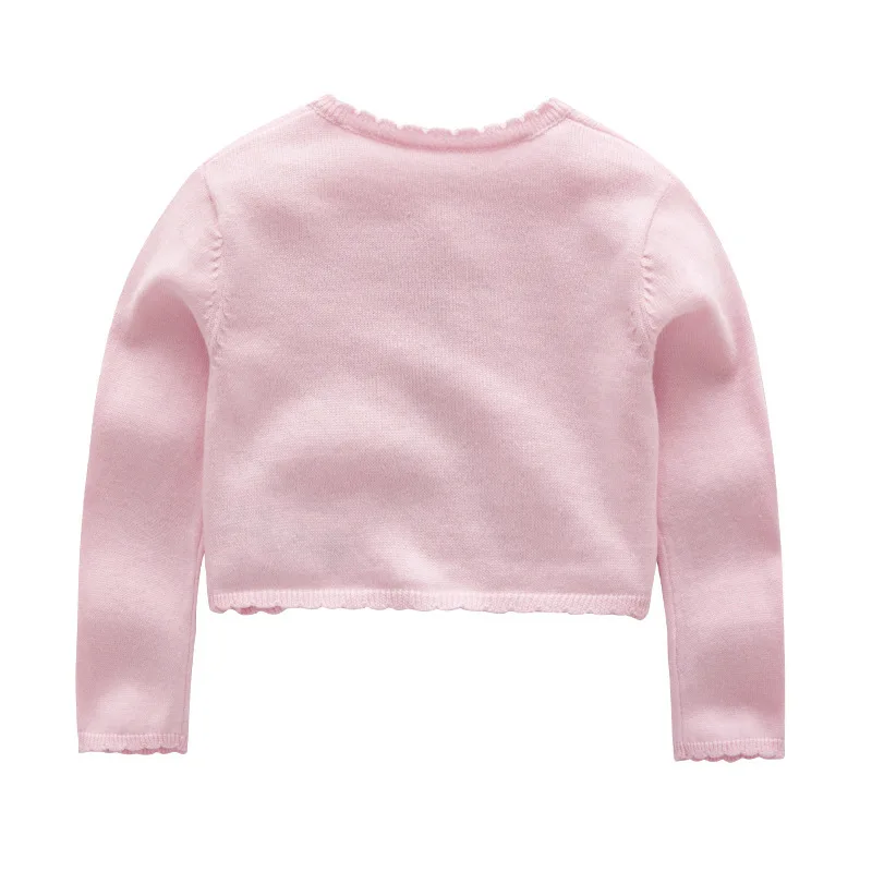 418z0330; осенний свитер для новорожденных; Кардиган для девочек; свитер для девочек; детская одежда для девочек; одежда с вышивкой