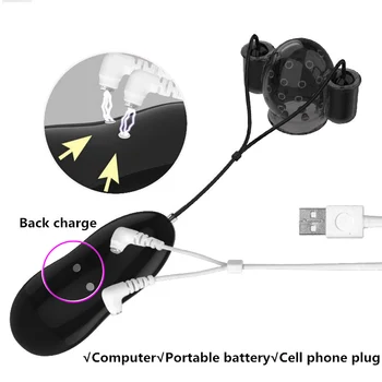 Sex Toys for Men Rechargeable Penis Massager with 5 Vibrators Male Masturbator Delay Lasting Glans Trainer Men's Glans Vibrator 4