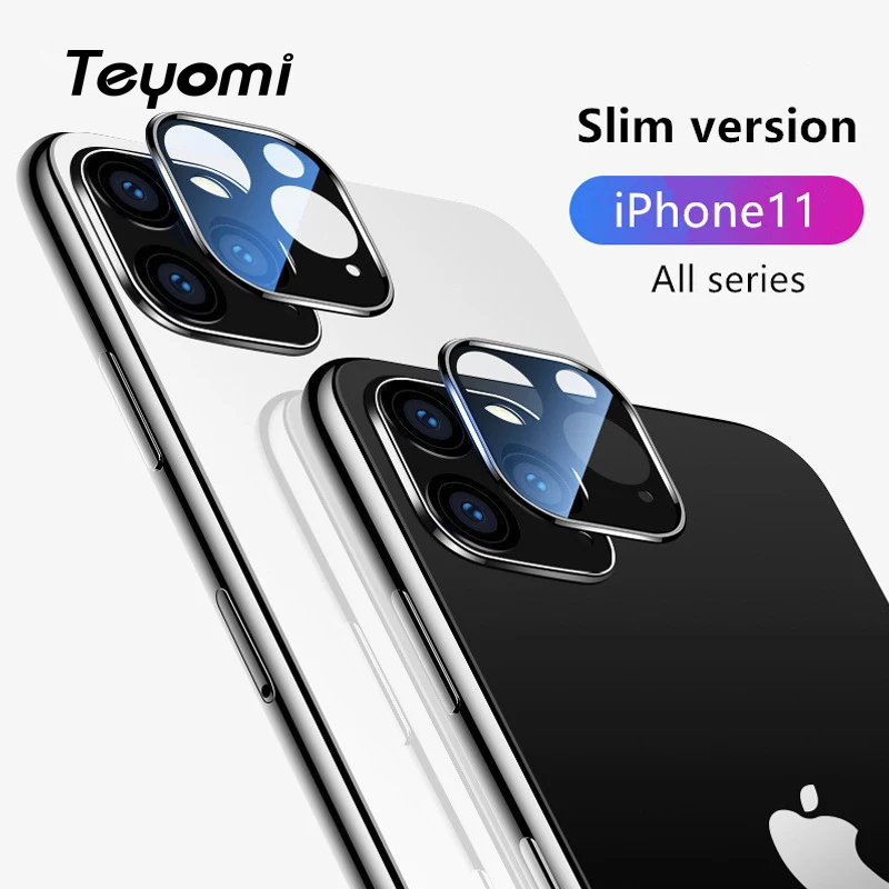 

1PCs Tempered Glass on For IPhone 11 Glass Camera Lens Screen Protector for IPhone 11Pro ProMax 2019 Protective Glass Film