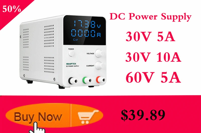 120V 3A DC Питание Регулируемый цифровой литий Батарея зарядки Переключатель лаборатория Мощность уп регулятор для ремонта ПК Тесты
