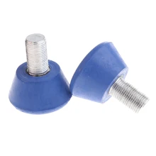 2 шт./компл. синий/белый роликовые коньки с остановки роликовых коньков коньках обувь аксессуары 55x50 мм