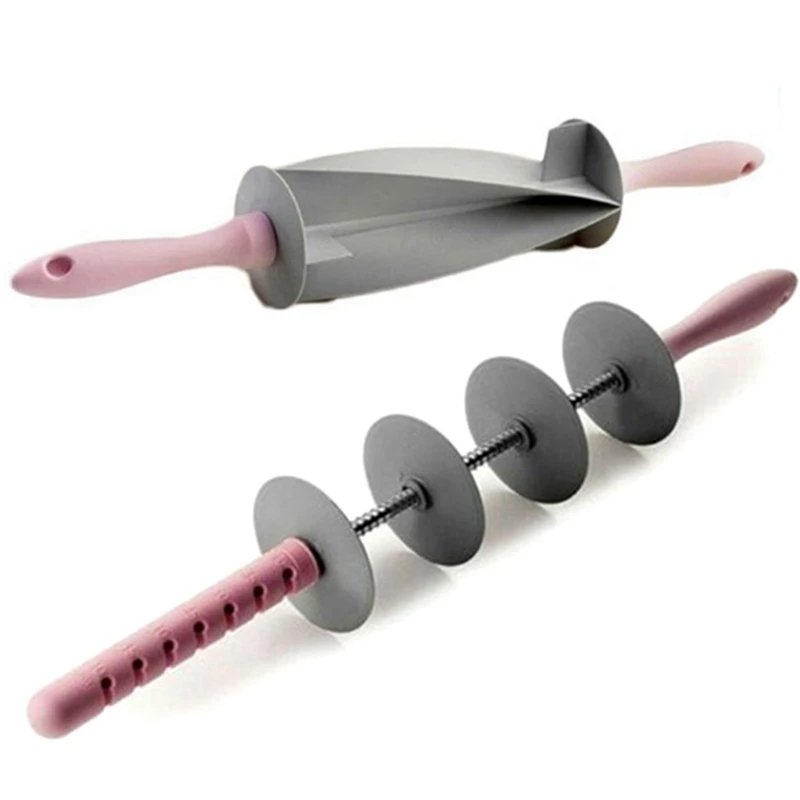 

Adjustable Rolling Pin Multi Functional croissants Bread Iron Slicer Noodle Forming Mold Kitchen Tool Dropshipping