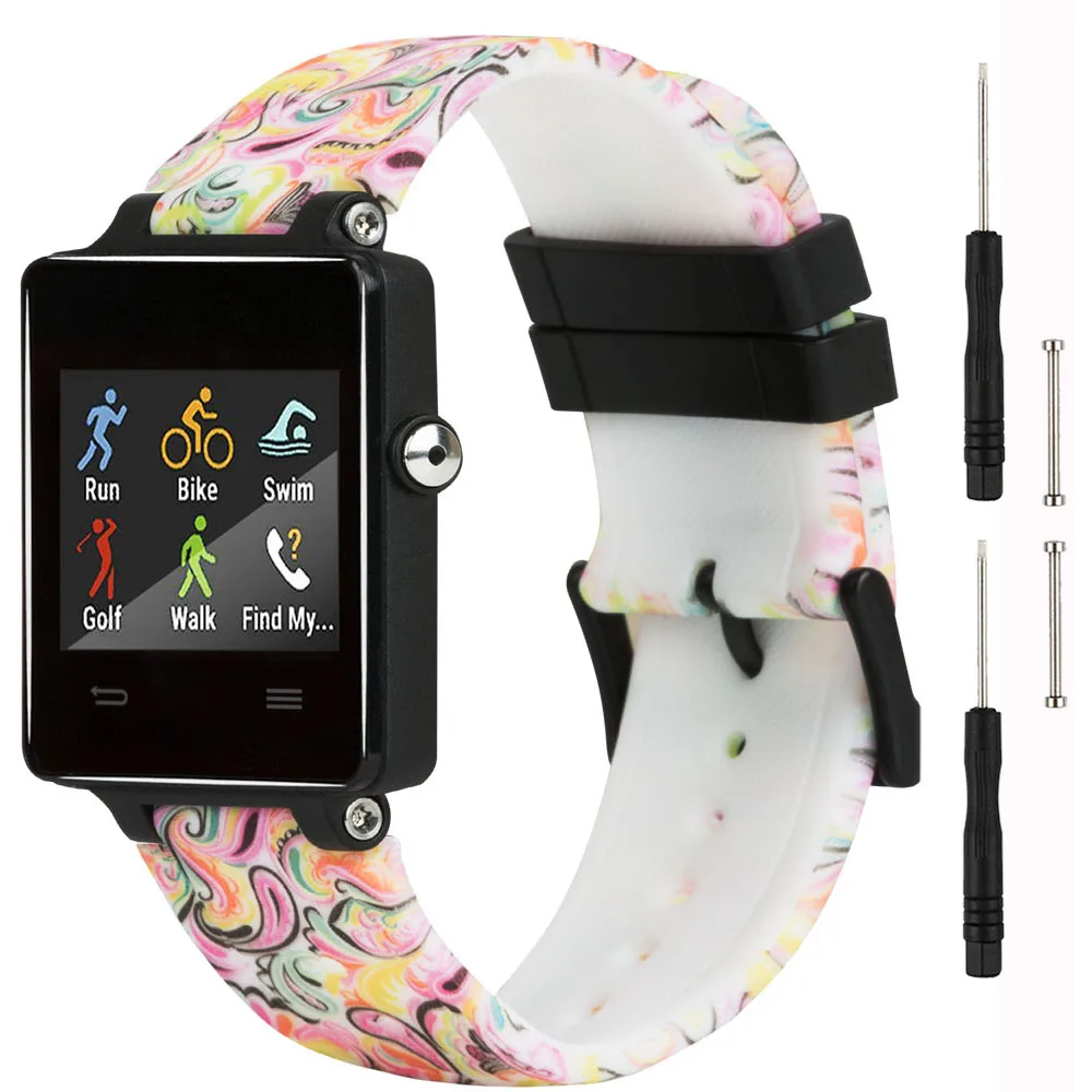 Baaletc для Garmin Vivoactive/Vivoactive, сменный Браслет из ацетата, спортивные браслеты для Garmin Vivoactive, умные часы - Цвет: jinyinhua