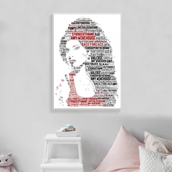 

Amy Winehouse Poster Art Canvas Poster Room Decor (No Frame)