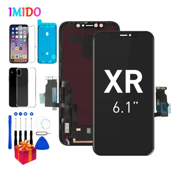 

Amoled LCD For iPhone XR Display OEM 6.1" Touch Screen Digitizer with 3D Touch Assembly+Waterproof Seal A2105 A1984 A2107 A2108
