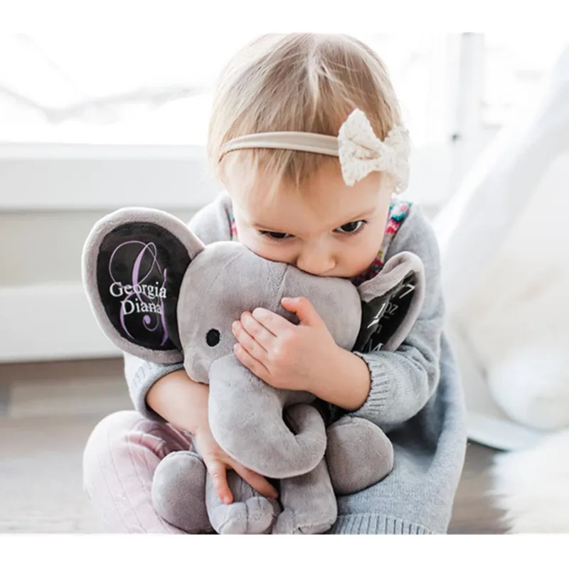 Regalo Personalizado Para Bebé, Regalo Para Bebé, Primer Regalo De Navidad,  Elefante De Nacimiento, Regalo Para Baby Shower, Regalo Para Niña, Regalos  Para Niño - Estatuillas Y Miniaturas - AliExpress