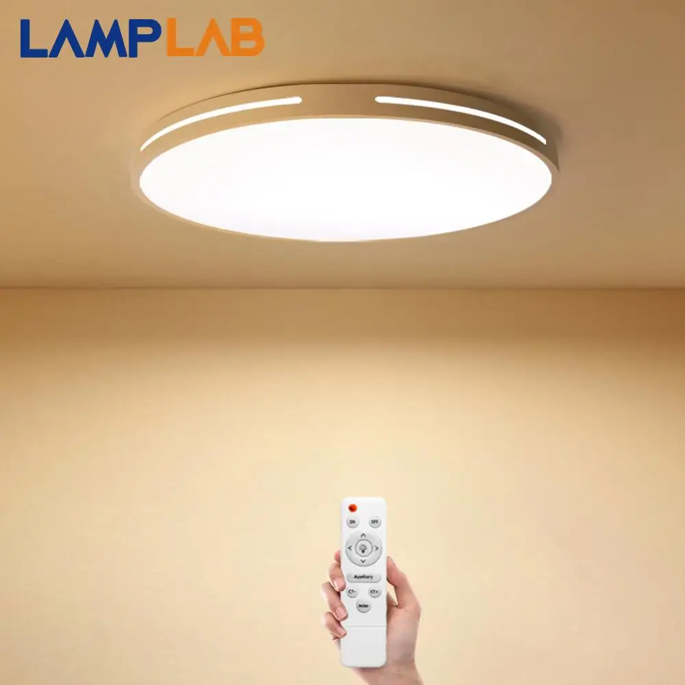 

Modern LED Ceiling Light Lamp Lighting Fixture Surface Mount Flush Remote Control Dimmable 18W 48W Living Room Bedroom Balcony