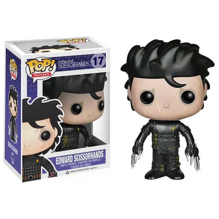 Funko pop Эдвард игрушки-ножницы Куклы Виниловые экшн-фигурки brinquedos коллекционные