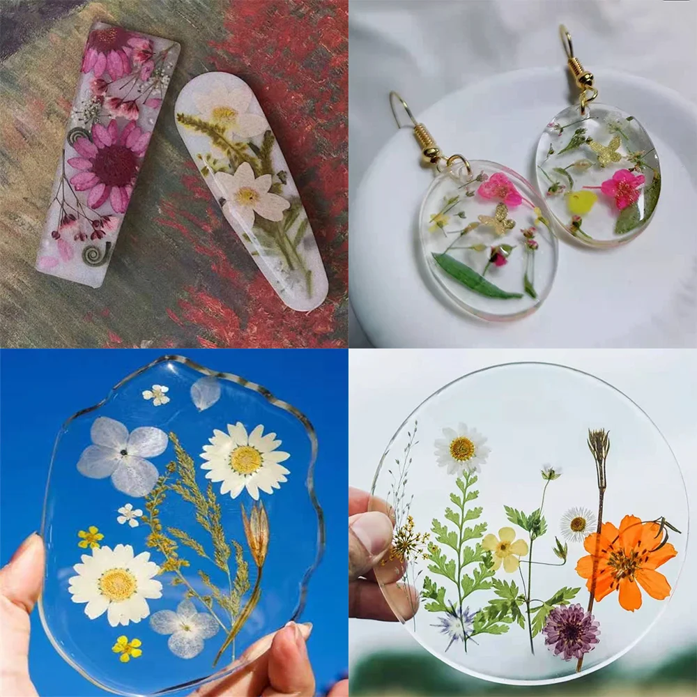 Pressed Flower Resin Jewelry